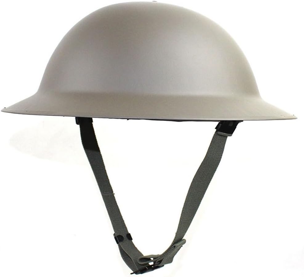 WW2 Helm. Zweiter Weltkrieg Schutzhelm, WWII britische Armee MK-2 Helm Stahl, verstellbare Kinnriemen - Armee-Helm Hut One Size 1 41s6faEuVGL. AC SL1000 - antaresshop.de