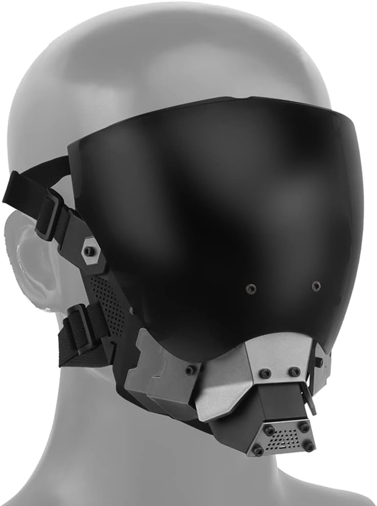 AQ zxdc Airsoft Tactical Safety Protective Full Face Mask Anti-Fog Goggles Set for Halloween Cosplay Paintball CS Games 3 514l584m6rL. AC SL1001 - antaresshop.de