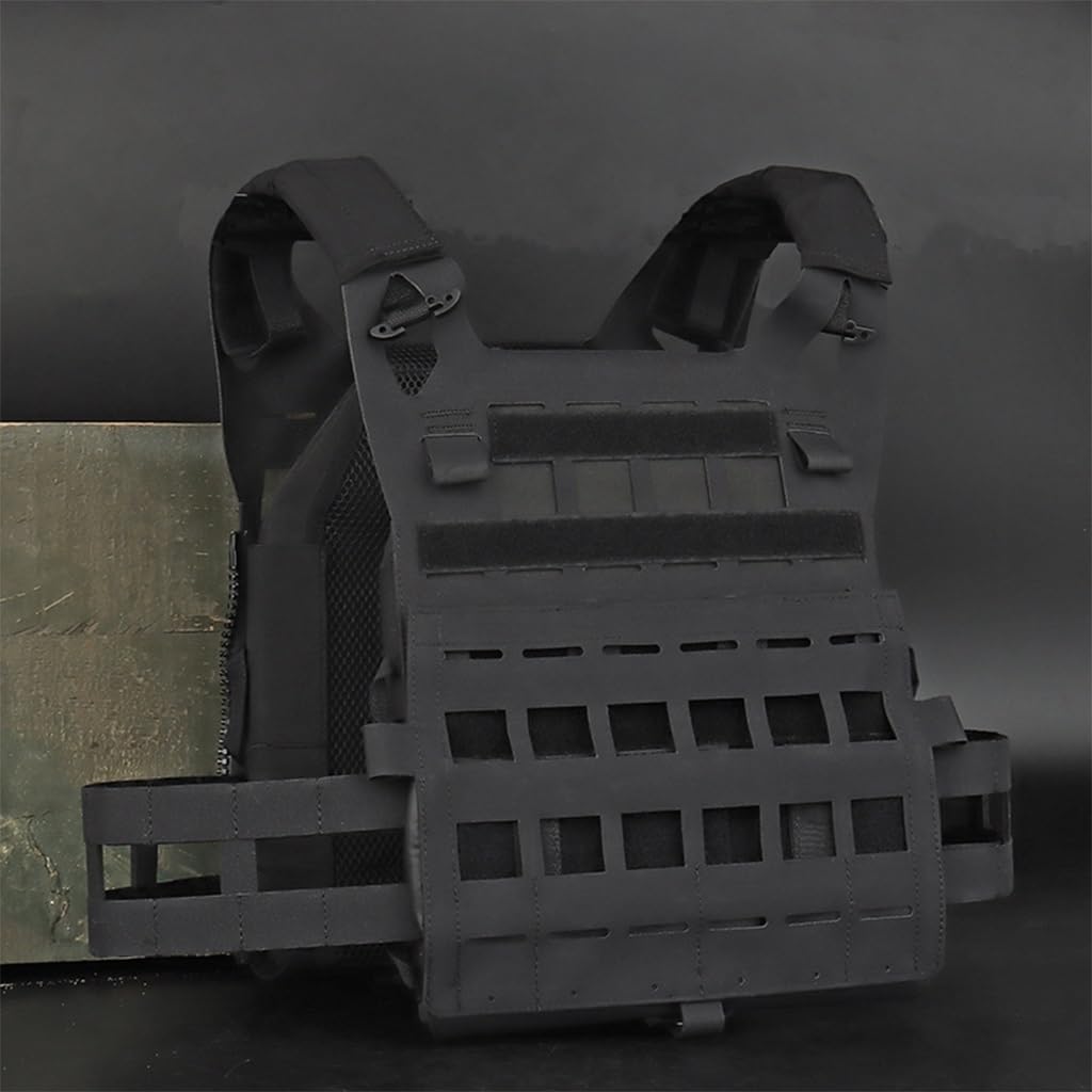 TS TAC-SKY Leichte SPC Taktische Weste, MOLLE-System, SPC Weste, Brust-Rigs, Schnellverschluss-Molle-Plattenträger(VE-67-WG) 10 51Y+juvBY6L. AC SL1024 - antaresshop.de