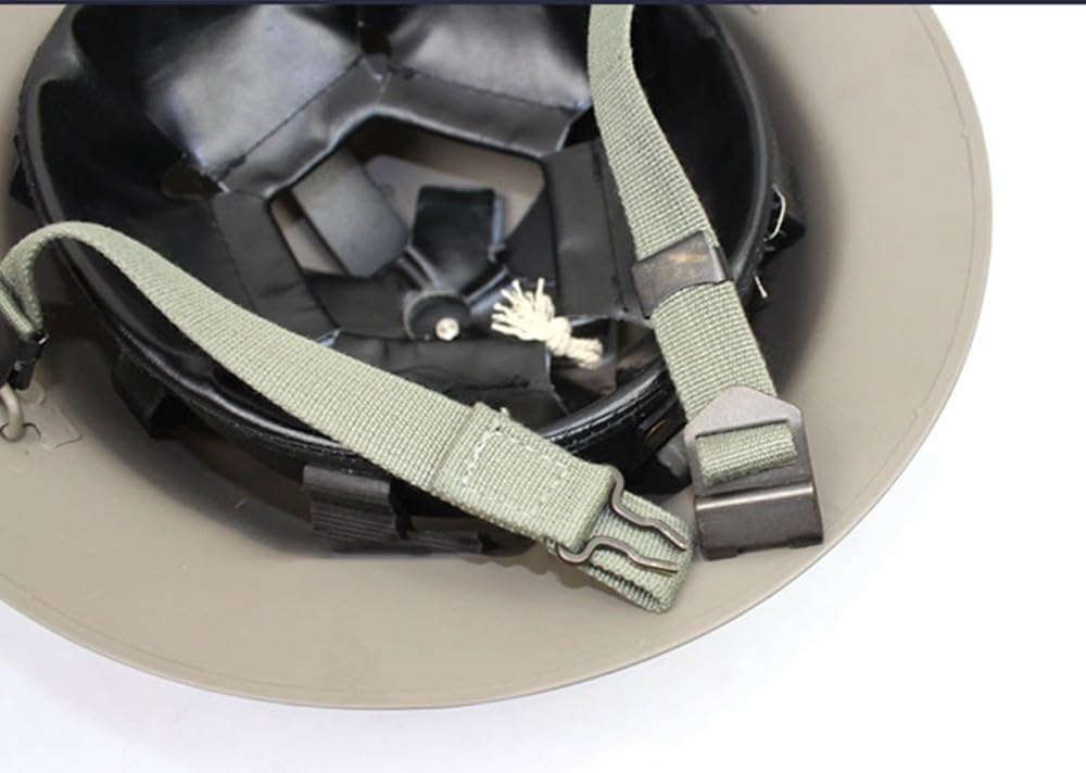 WW2 Helm. Zweiter Weltkrieg Schutzhelm, WWII britische Armee MK-2 Helm Stahl, verstellbare Kinnriemen - Armee-Helm Hut One Size 2 51YELKynyyL. AC SL1000 - antaresshop.de