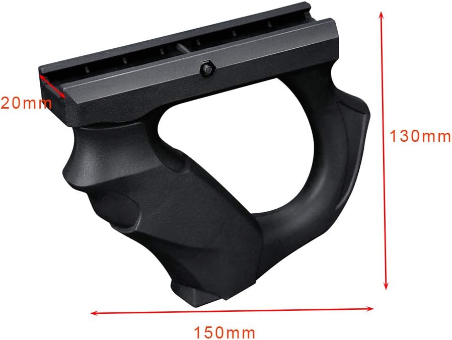 Jungle Leopard Tactical Grip for 20mm Führungsschiene Foregrip Halter Gun Griff Airsoft Paintball Jagd 4 51i9mlNRq2L. AC SL1000 - antaresshop.de