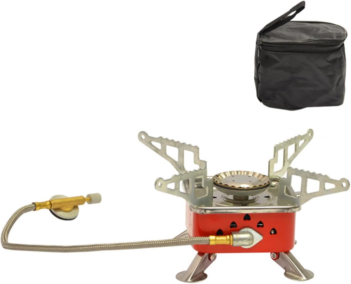 Kisangel Kleiner Wanderkocher Tragbarer Campingkocher für Den Außenbereich Zusammenklappbare Aufbewahrungstasche für Outdoor-aktivitäten 1 51kWFy5UwRL. AC SL1245 - antaresshop.de