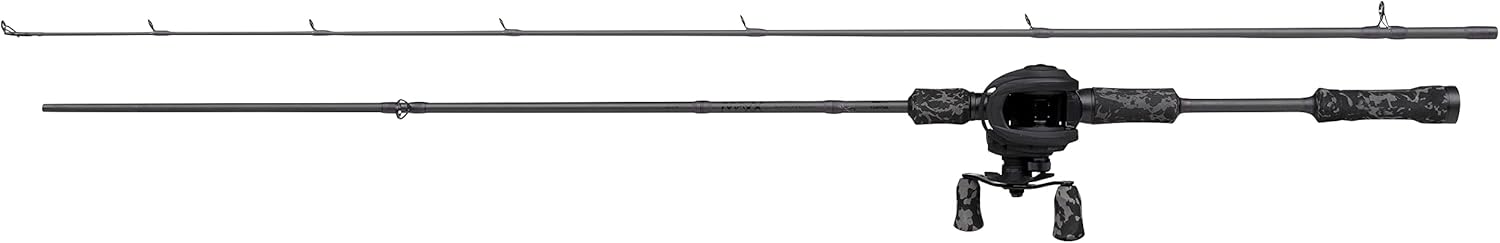 Abu Garcia MAX X Black OPS Gießen Angelruten und Rollen-Kombination 1.98m 10-40g, Flussangel-Rutenset, Baitcast für Süßwasser-Raubfischangler, Raubfischangel-Rutenset, Hecht Barsch Zander, Schwarz 2 51tbkPzYcgL. AC SL1500 - antaresshop.de