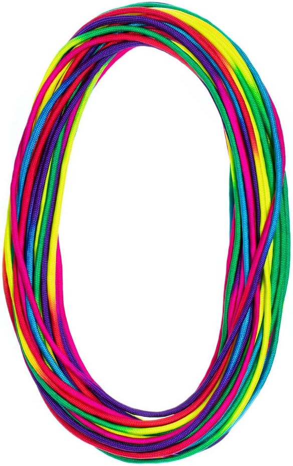 Paracord Planet Buntes Regenbogenband, Batikfärbung, Stil III, 7 Stränge, 550 Paracord, erhältlich in 3,5 m, 7,5 m, 15,2 m und 30 m 1 614ojyadsXL. AC SL1000 - antaresshop.de