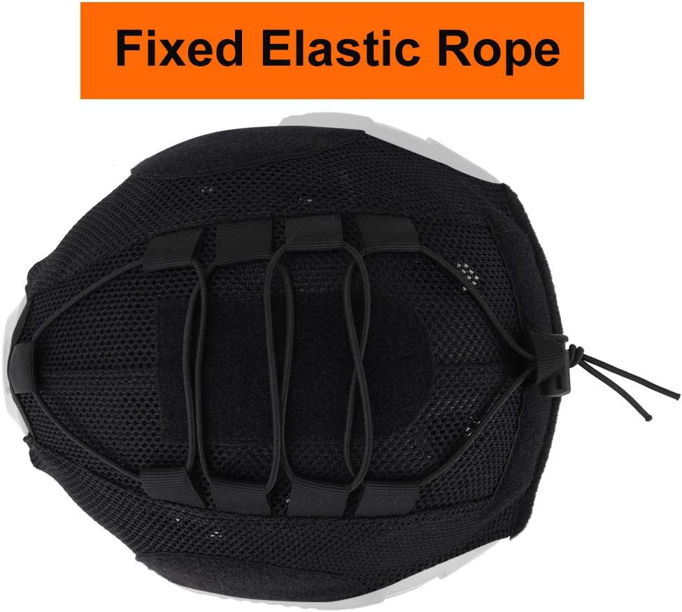 Gexgune Taktische Helmabdeckung Airsoft Paintball Wargame Gear Helmabdeckung Schutzhelm Zubehör für CS Shooting Hunting 5 61Eo4hF444L. AC SL1000 - antaresshop.de