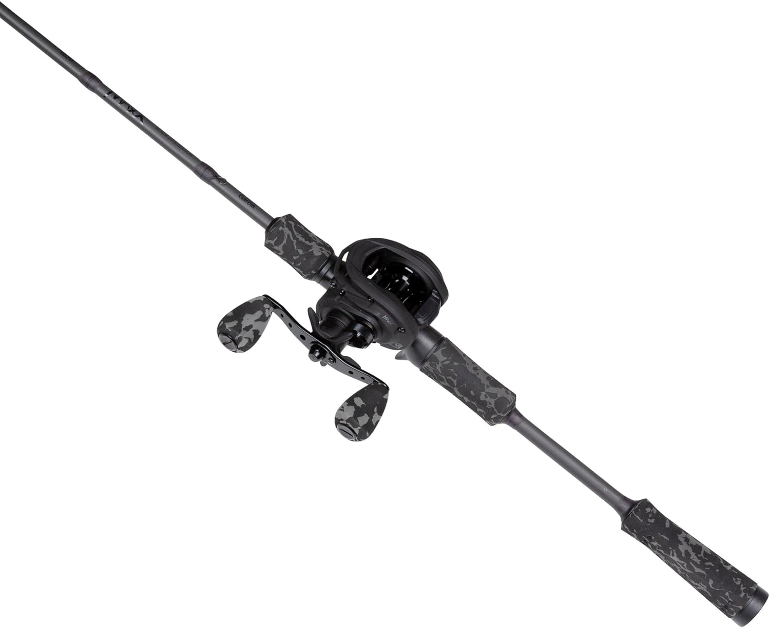 Abu Garcia MAX X Black OPS Gießen Angelruten und Rollen-Kombination 1.98m 10-40g, Flussangel-Rutenset, Baitcast für Süßwasser-Raubfischangler, Raubfischangel-Rutenset, Hecht Barsch Zander, Schwarz 3 61JYA+zFYvL. AC SL1500 - antaresshop.de