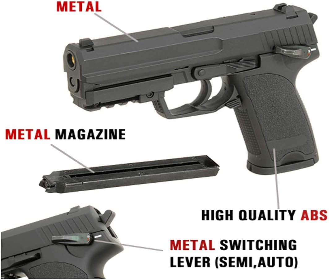 CYMA cm.125 Metall Softair Pistole Vollmetall Airsoft Elektrisch Auto Black <0,5J inkl. Akku und Ladegerät 2 61Q3y68P63L. AC SL1100 - antaresshop.de
