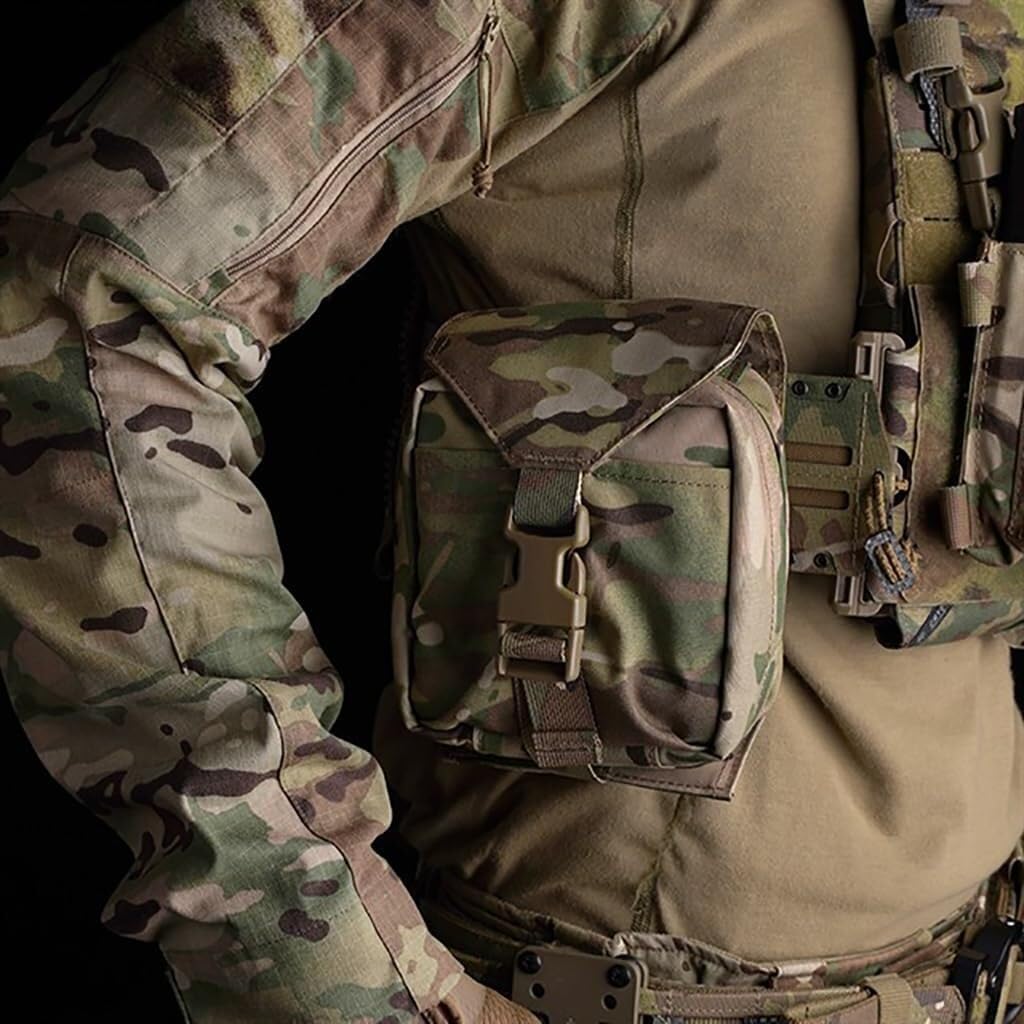 TS TAC-SKY Große Kapazität Outdoor Airsoft Jagd Zubehör Taktische MOLLE Ausrüstung Tasche, Multicam IFAK EDC Taille Tasche Admin Tasche(BKD) 2 - antaresshop.de