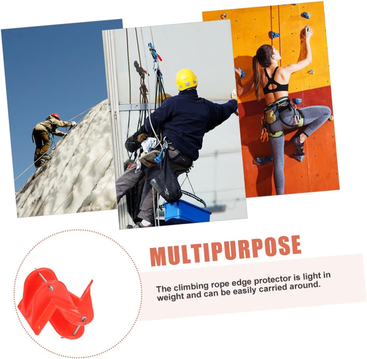 TOYANDONA Sicherheitsseil Schutzhülle Polyester Schutzhülle Outdoor Bergsteigerseil Stopper Anti Verschleiß Seilschutz Downhill Seilschutz Rot Verdickt 9 61XZW06MCwL. AC SL1303 - antaresshop.de