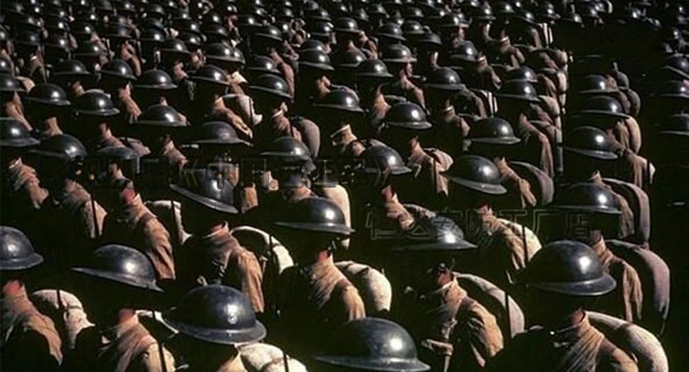 WW2 Helm. Zweiter Weltkrieg Schutzhelm, WWII britische Armee MK-2 Helm Stahl, verstellbare Kinnriemen - Armee-Helm Hut One Size 4 - antaresshop.de