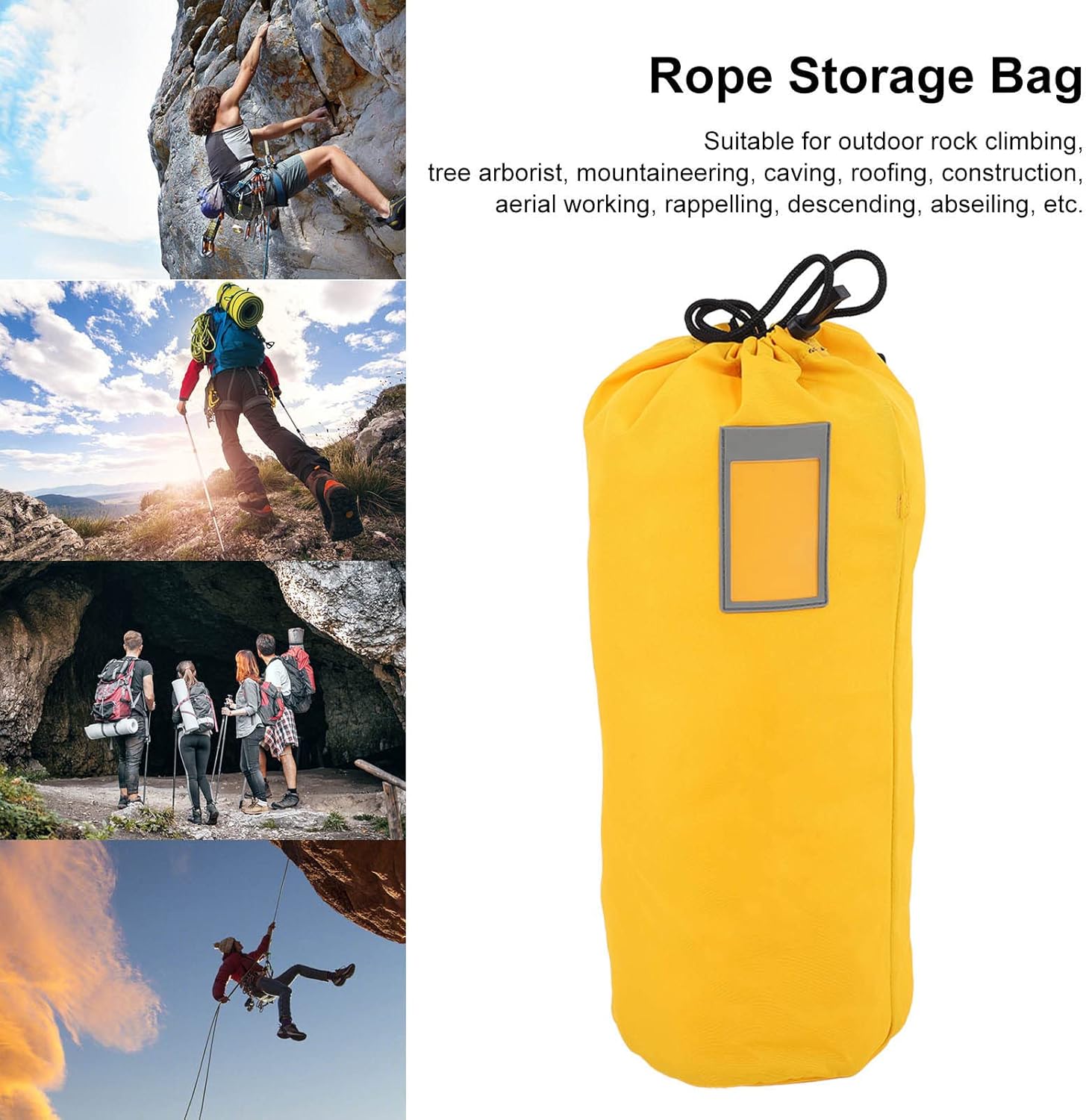 SPYMINNPOO Aufbewahrungsbeutel für Kletterausrüstung, Leichter Nylon -Seilbeutel Zum Klettern, Baumweiser, Luftaufwand 5 71WYzVLRsRL. AC SL1500 - antaresshop.de