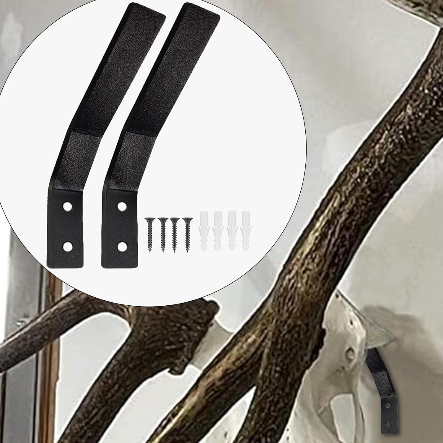 ZHUMCCY Totenkopf-Aufhänger | Verstellbare Hirsch-Schädel-Halterung | bündig Display Wandhalterung, Hirsch Schädel Haken, Heimdekorationen für Montage von Schweinen, Aoudad, Alligator, 3 71cl86oVVYL. AC SL1500 - antaresshop.de