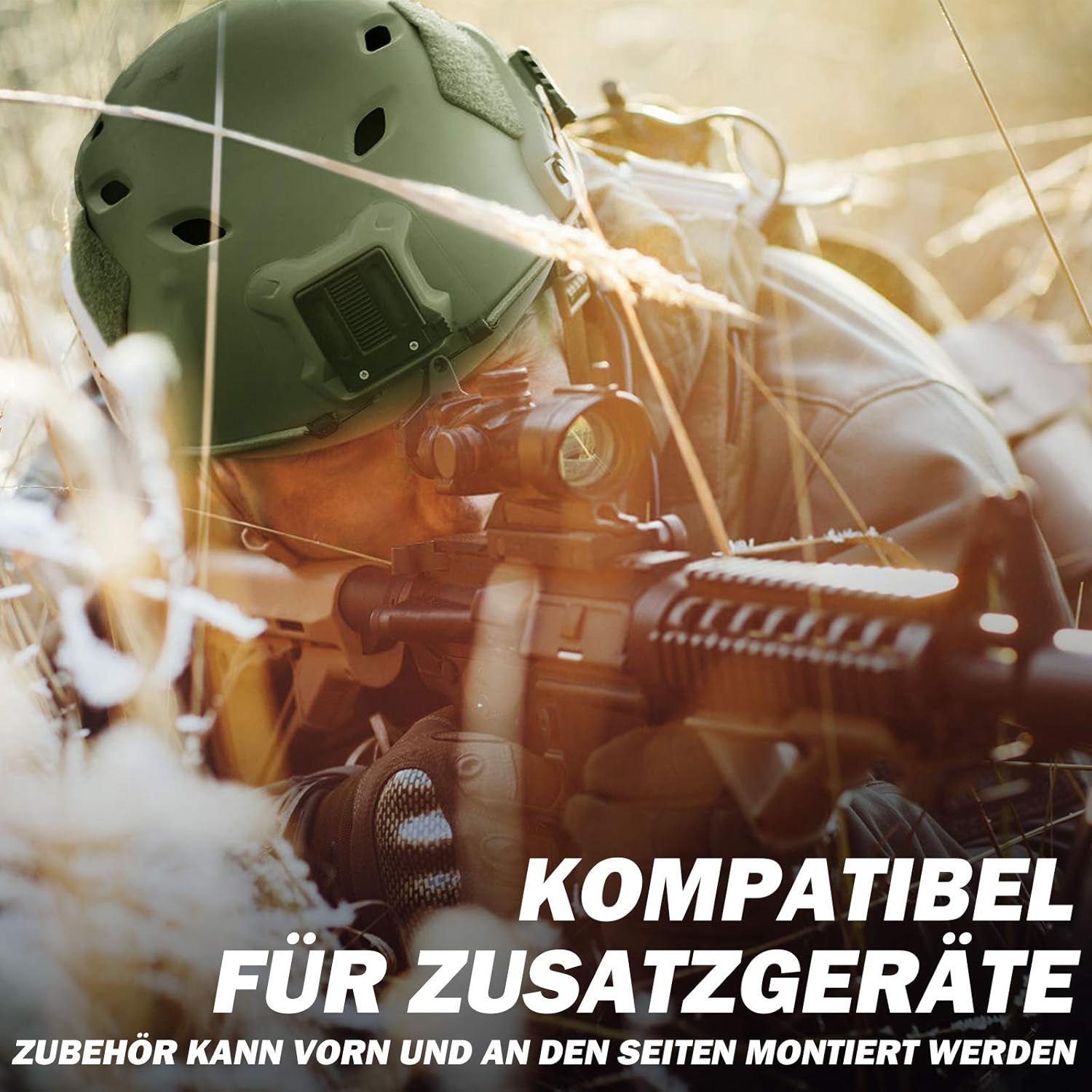 LOOGU Tactical Helmet Fast Airsoft Helmet Ops Core Protective Helmet with Pads and Side Rails Crash Helmet for Leisure Outdoor Paintball Combat Helmet Combat Helmet Top Helmet… 2 71N5W7hDTuL. AC SL1500 - antaresshop.de