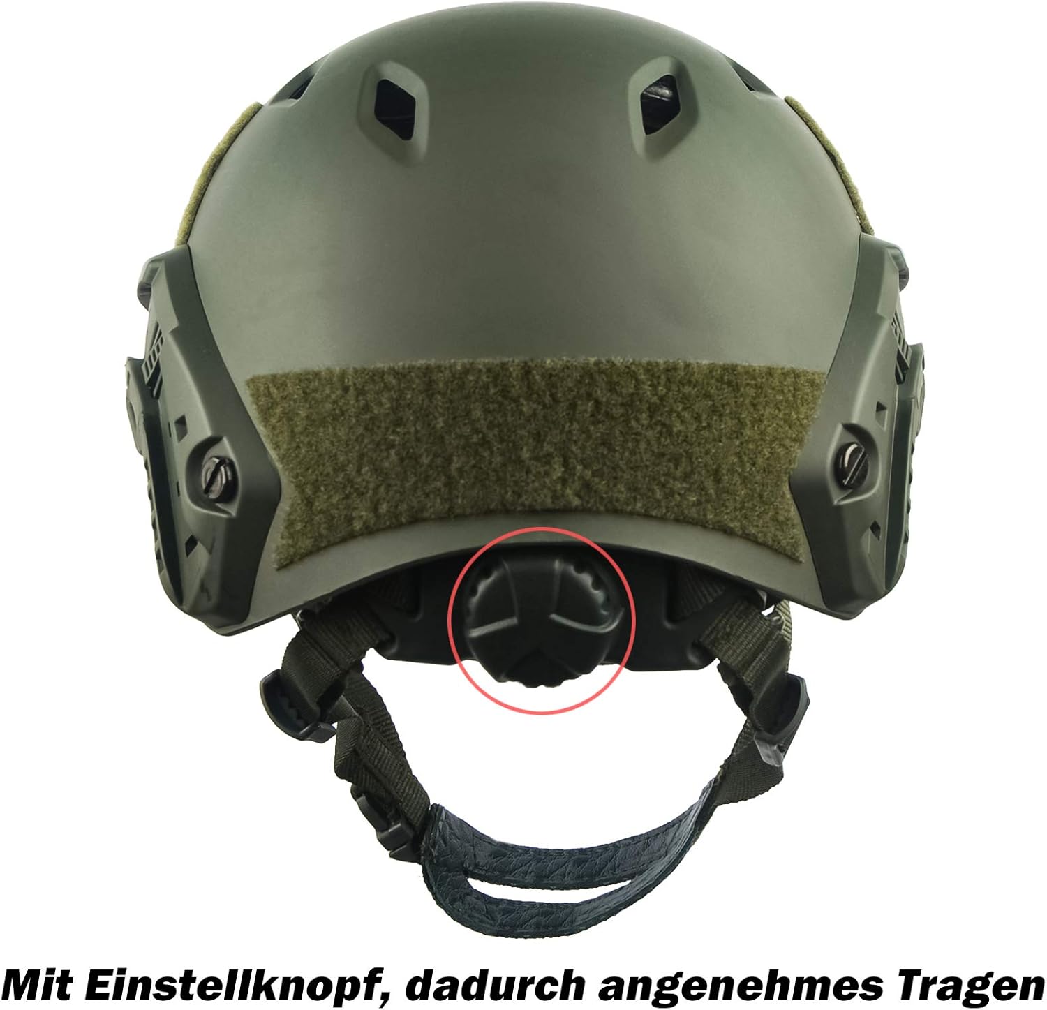 LOOGU Tactical Helmet Fast Airsoft Helmet Ops Core Protective Helmet with Pads and Side Rails Crash Helmet for Leisure Outdoor Paintball Combat Helmet Combat Helmet Top Helmet… 4 - antaresshop.de