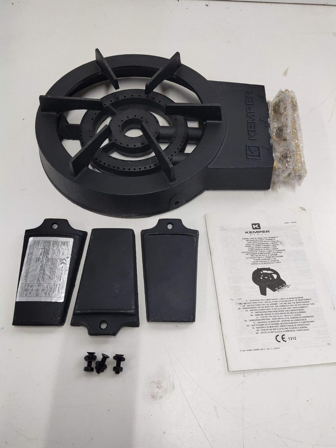 8,6 kW dreibeiniger Gasherd aus Gusseisen - 104988 - kemper 5 71cI6JrOk7L. AC SL1500 - antaresshop.de