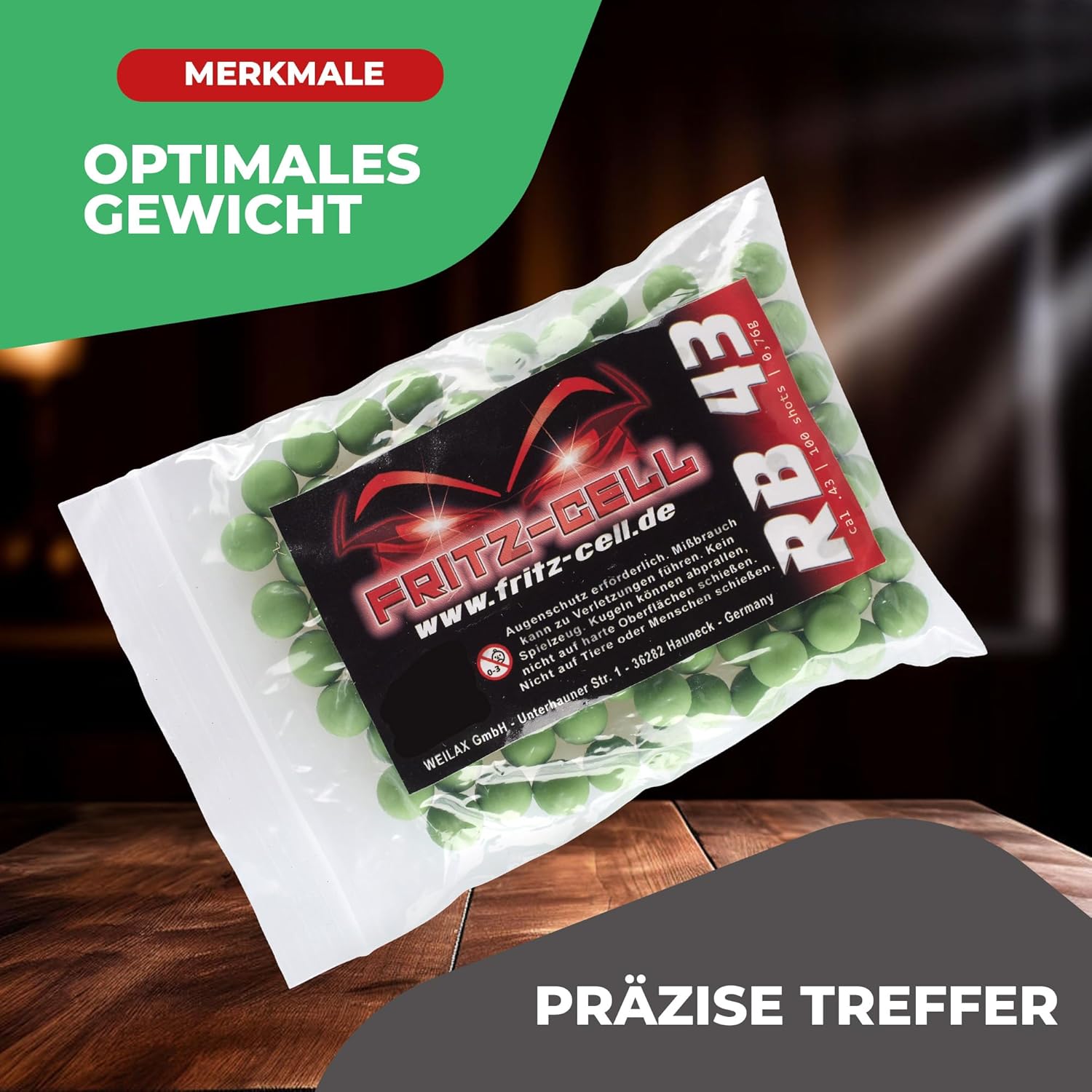 500 x RB Cal.43 grün Rubberball Gummigeschosse Fritz-Cell kompatibel mit T4E HDR50 / HDP5 2 815CirQaLjL. AC SL1500 - antaresshop.de