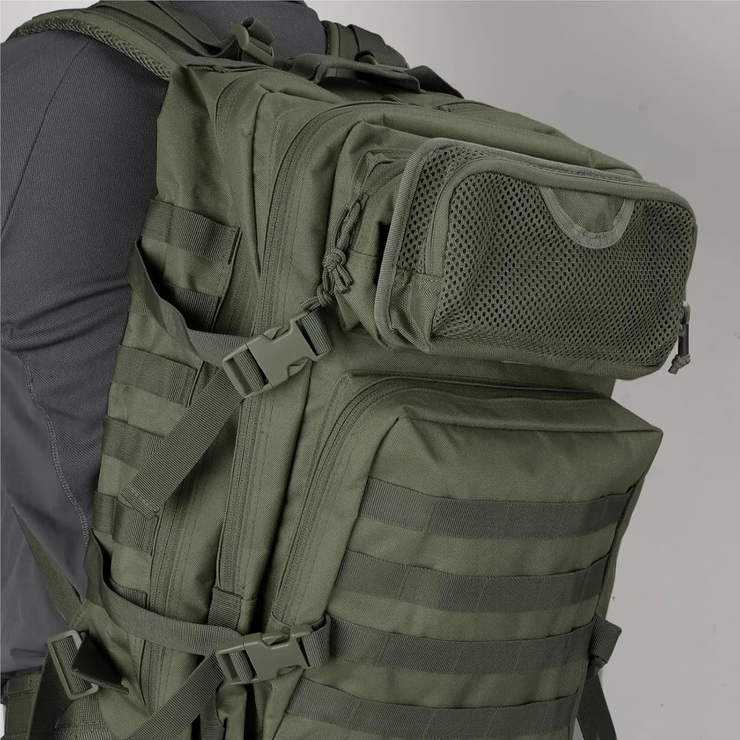 YChoolco Taktische Mesh-Reißverschlusstasche, modularer Einsatzpanel-Organizer, EDC-Aufbewahrungstasche mit Klettverschluss for Rucksacktaschen-Zubehör 4 81D9yp0oJWL. AC SL1500 - antaresshop.de