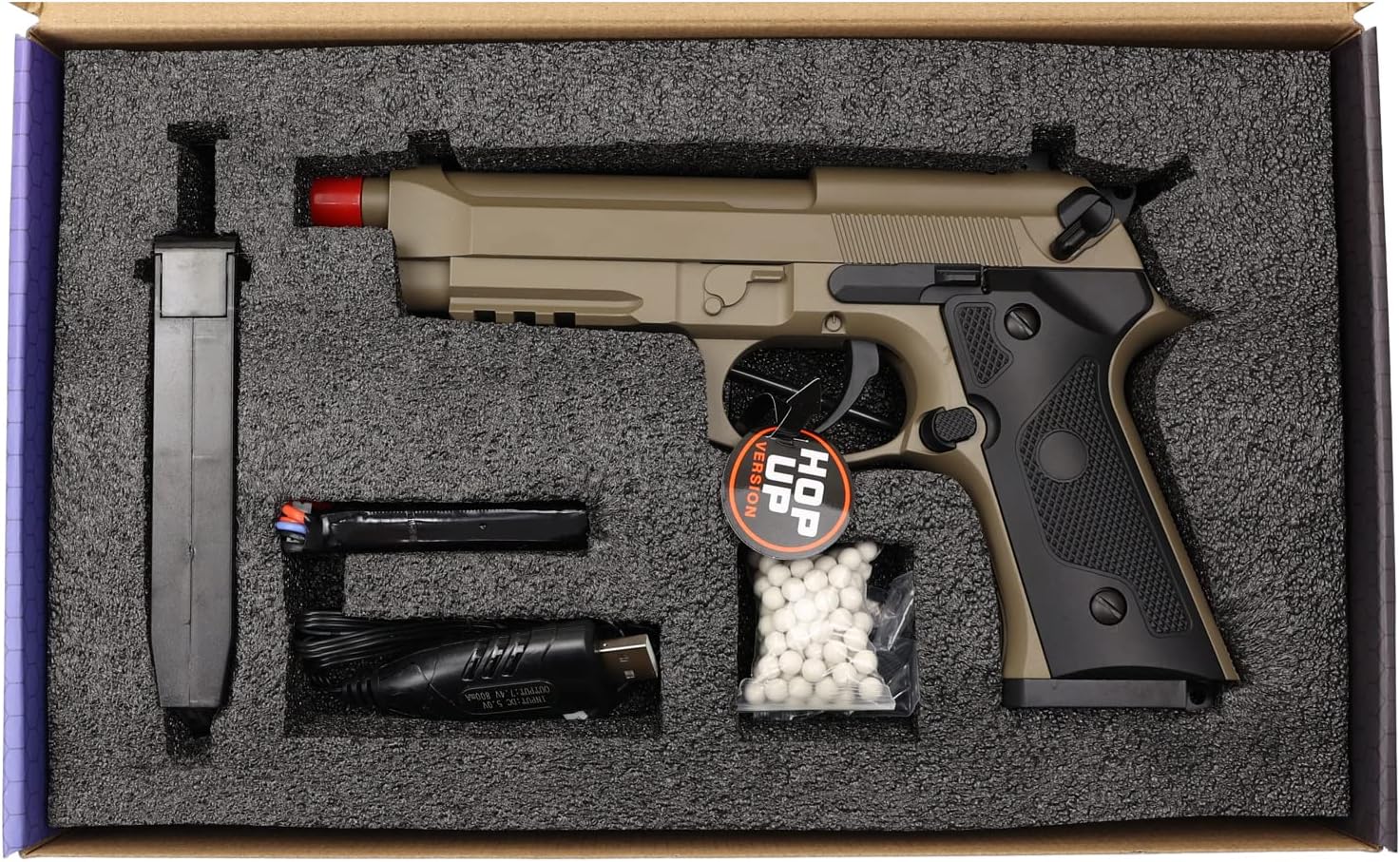 OpTacs Cyma Softair Airsoft Pistole CM132/ M9 AEP MOSFET Version TAN 0,5 Joule Kal. 6mm 7 81JAahDtdhL. AC SL1500 - antaresshop.de