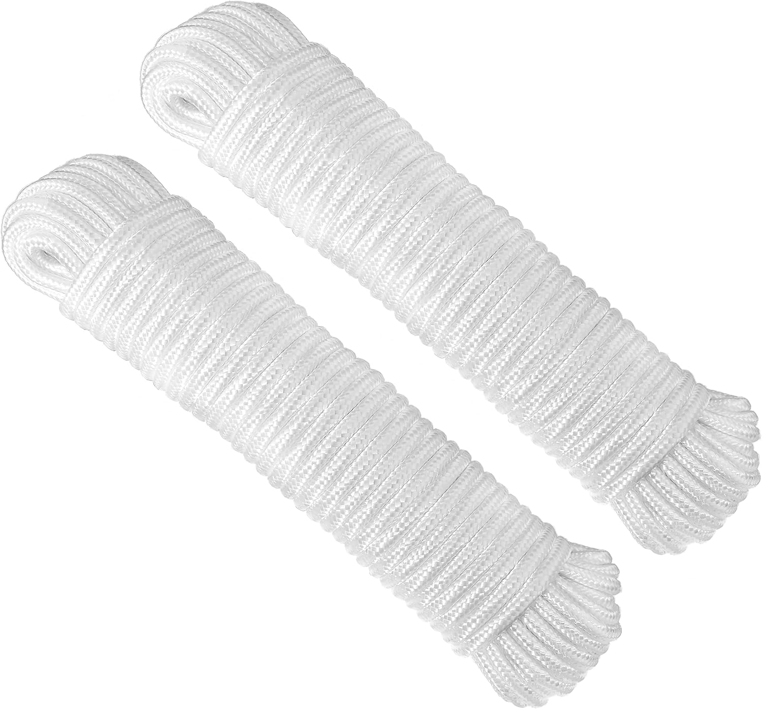 rampro 80 ft. Diamant Braid Nylon All Purpose Flagline Seil, Hohe Festigkeit, UV-resistent und hervorragende Stoßdämpfung, Stärke ¼ Zoll | gut für Krawatte, Pull, Swing, Klettern und Knoten 9 81tYznT4cFL. AC SL1500 - antaresshop.de